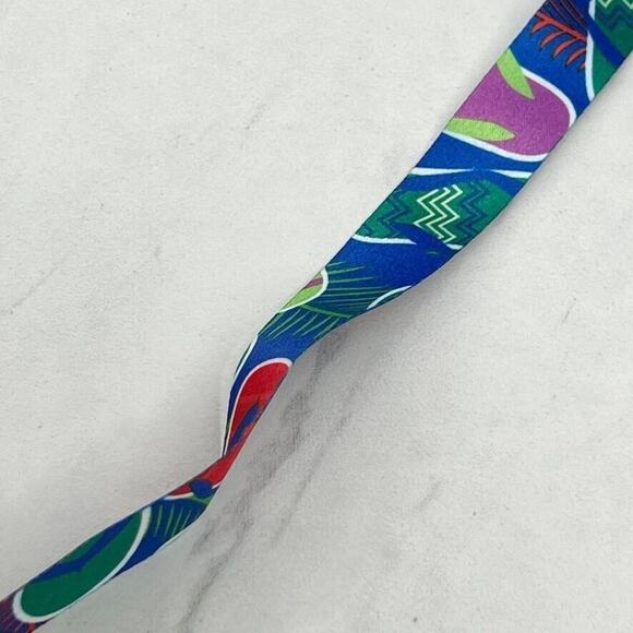 Colorful Flip Flop ID Badge Holder Lanyard Necklace - Picture 5 of 10